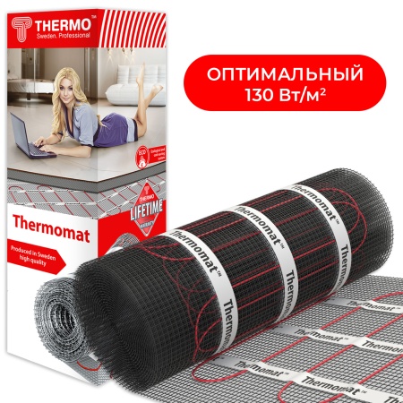 Thermomat 130 Вт/м² l Греющий мат в слой плиточного клея от бренда Thermo
